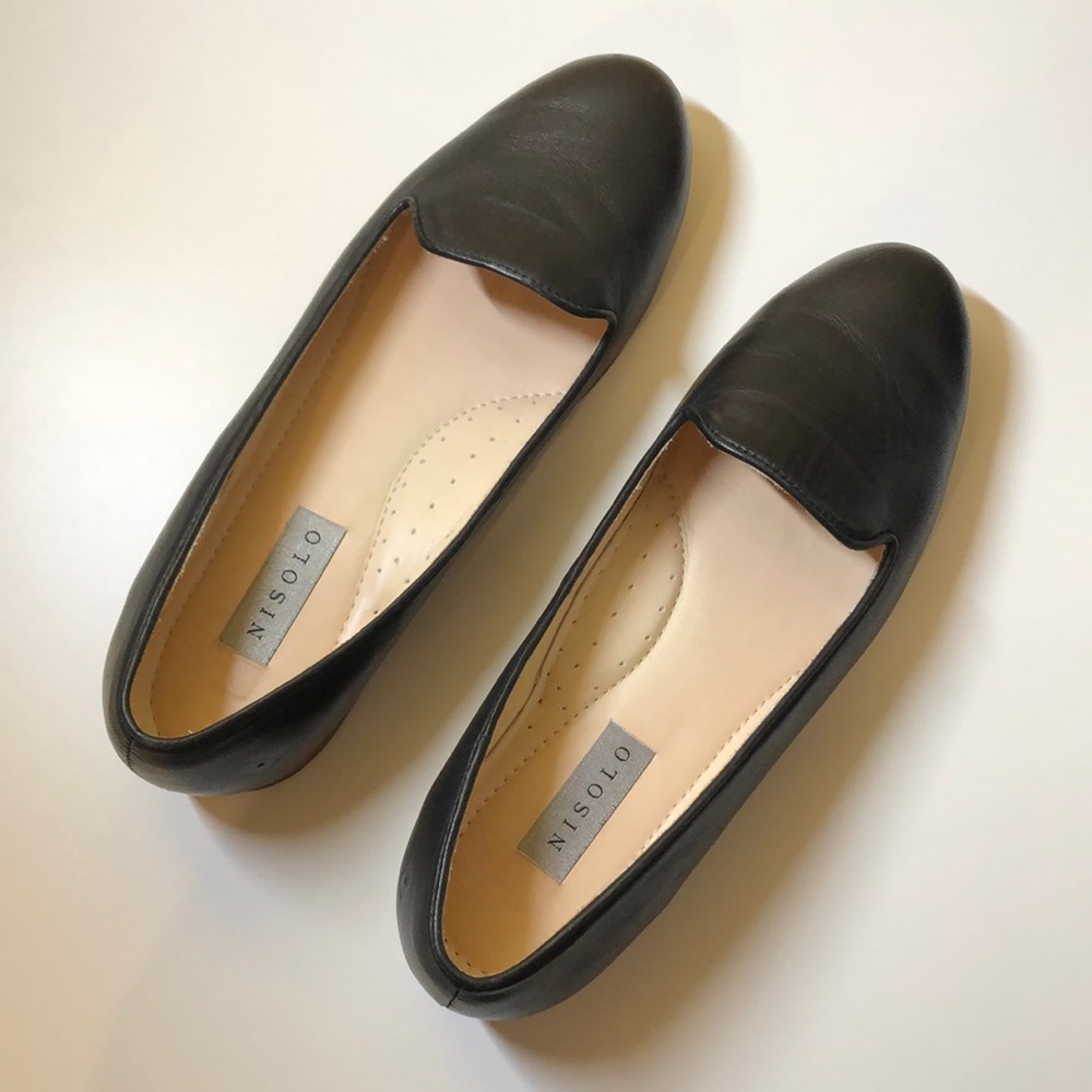 (New) Nisolo Smoking Shoe Black